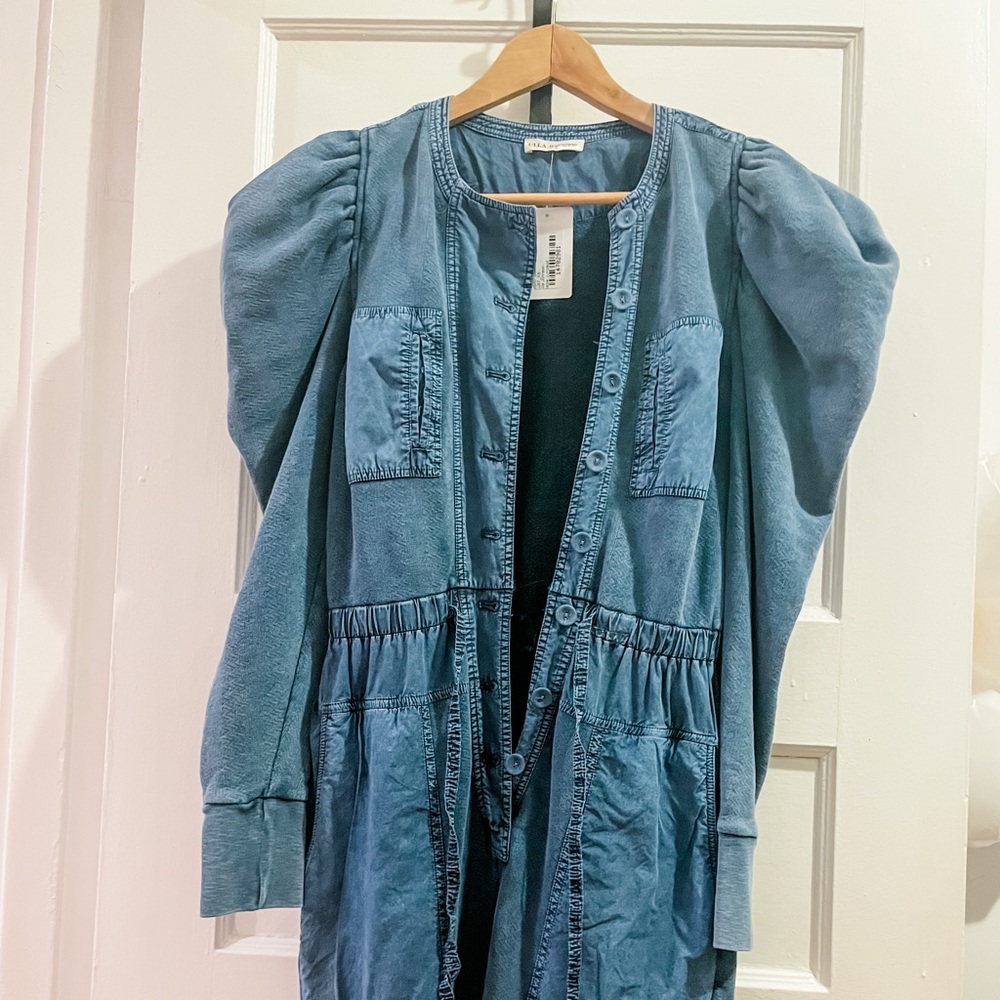Ulla Johnson Sadie Jumpsuit in Indigo Acid